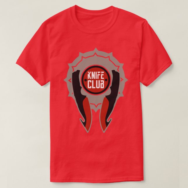 Camiseta CSGO Knife Club Gut Knife (Diseño del anverso)