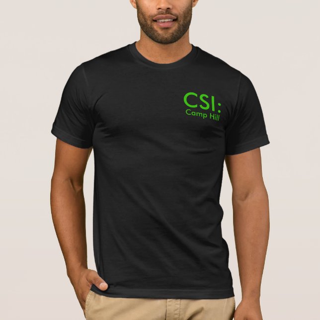 Camiseta CSI: , Camp Hill (Anverso)