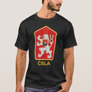 Camiseta ČSLA - Cima del Emblem del Ejército Popular Checos