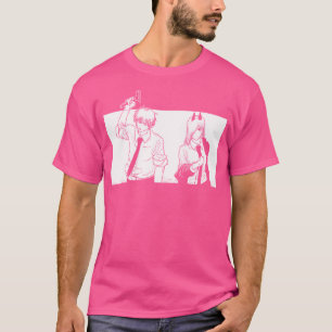 Camiseta Csm Pochita Manga Fiend Anime 2021 Denji Y P