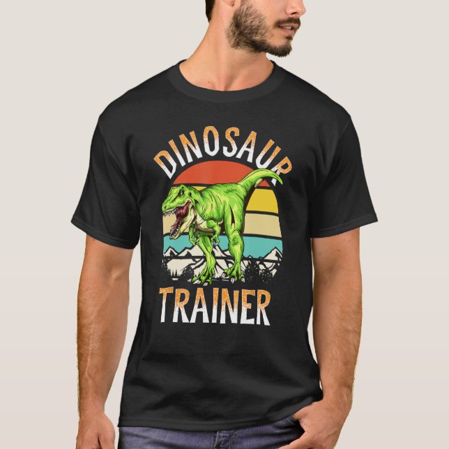 Camiseta Cstuma De Halloween De Camisas De Dinosaurio Para  (Anverso)
