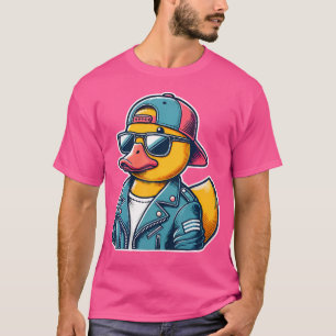 Camiseta Cstuma de pato de goma de Guay Gangster estilo Gra