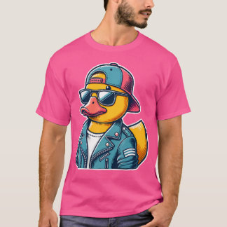 Camiseta Cstuma de pato de goma de Guay Gangster estilo Gra