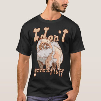 Camiseta Cstuma De Perro De Pomón Pomerania Papá No Me Gust