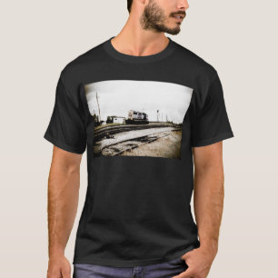 Camiseta CSX Railroad el motor Toledo, OH de la yarda de