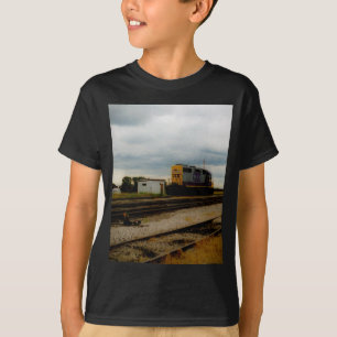 Camiseta CSX Railroad el motor Toledo, OH de la yarda de