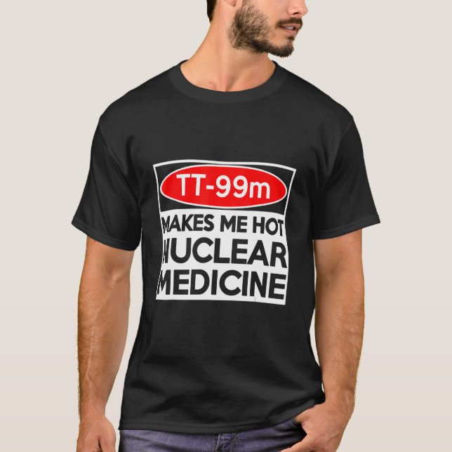 Camiseta CT MRI Tech TC 99m Radiografo Rad Tech (Anverso)