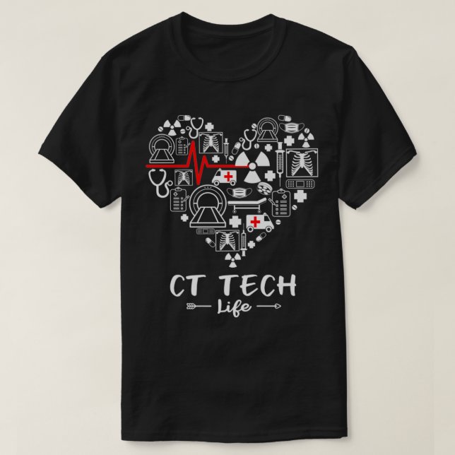 Camiseta CT Tech Life Funny Technologist Premium  (Diseño del anverso)
