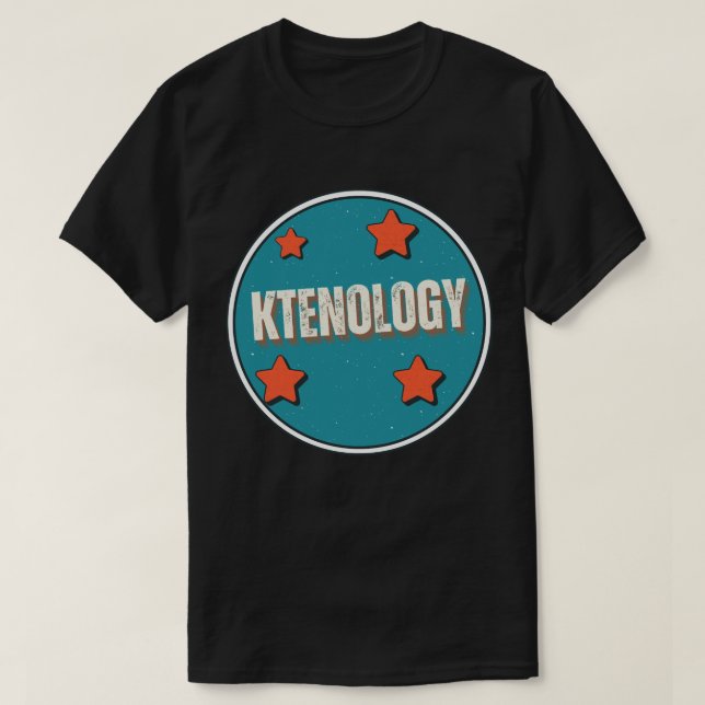 Camiseta Ctenología (Diseño del anverso)