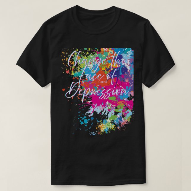 Camiseta CTFOD Graffiti Splash Tee - Black Unisex (Diseño del anverso)
