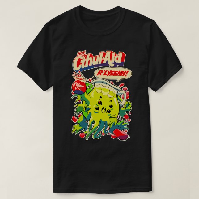 CAMISETA CTHULAID (Diseño del anverso)
