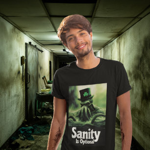 Camiseta Cthulhu Día de San Patricio Eldritch Irlandés