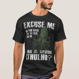 Camiseta Cthulhu Divertido Discúlpame amigo