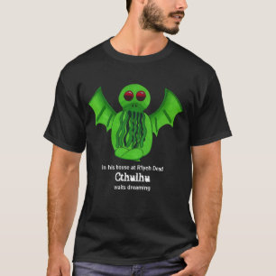 Camiseta Cthulhu espera a un sueño de TShirt