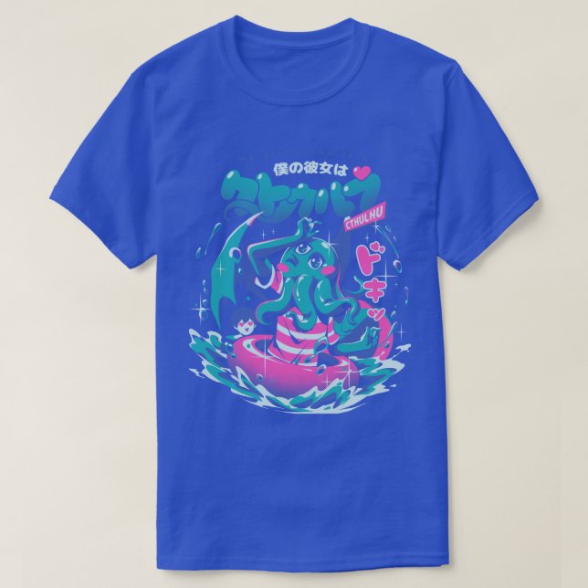 Camiseta Cthulhu Girlfriend (Diseño del anverso)