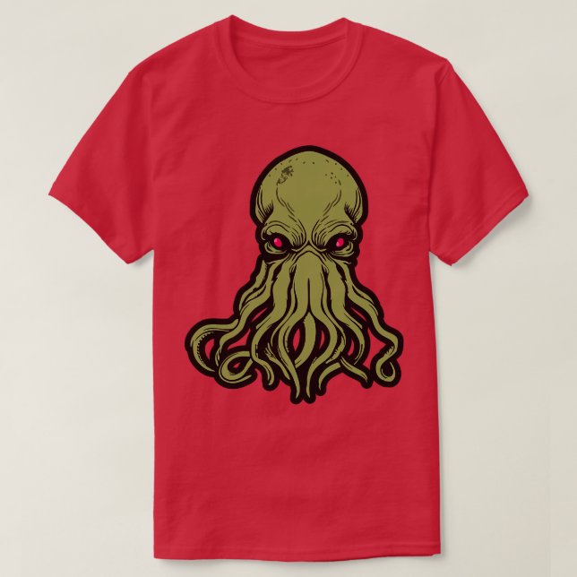 Camiseta Cthulhu Las estrellas tienen finalmente razón 6 (Diseño del anverso)