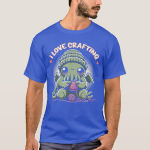 Camiseta Cthulhu Lindo Me Encanta Crear Horror Cósmico Kawa