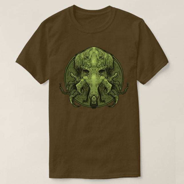 Camiseta Cthulhu Medallion (Diseño del anverso)