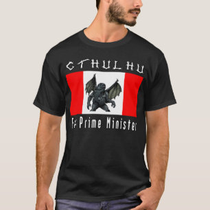 Camiseta Cthulhu para el primer ministro estilo 1