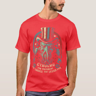 Camiseta Cthulhu para elecciones presidenciales 2024 Terror