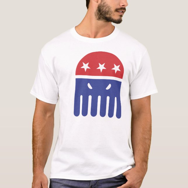 Camiseta Cthulhu para presidente Icon (Anverso)