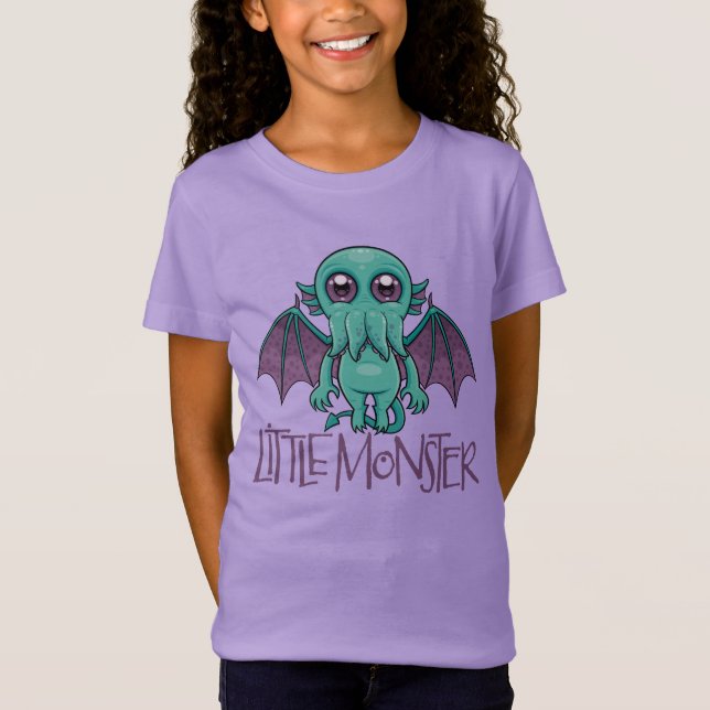 Camiseta Cthulhu Pequeño Monstruo (Anverso)