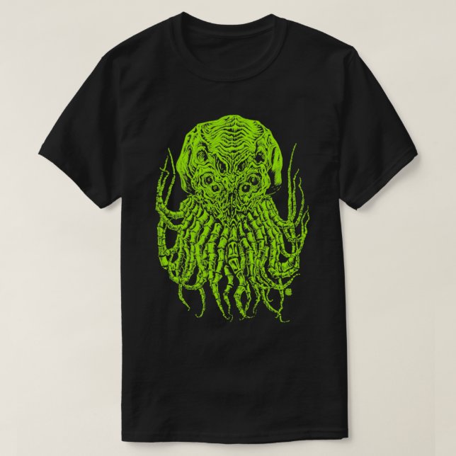 Camiseta Cthulhu Skull (Diseño del anverso)