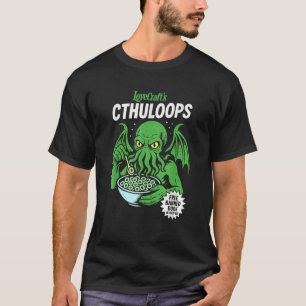 Camiseta Cthuloops Cerody Parodia Gracioso Horror Cósmico C