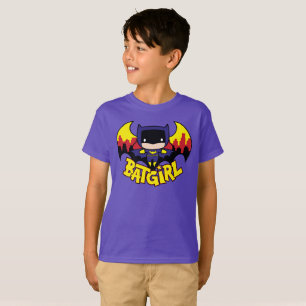 Camiseta Ctorial Batgirl con motivo de gotham Skyline y log