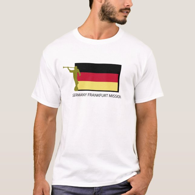 CAMISETA CTR DE LA MISIÓN LDS DE ALEMANIA FRANCFORT (Anverso)