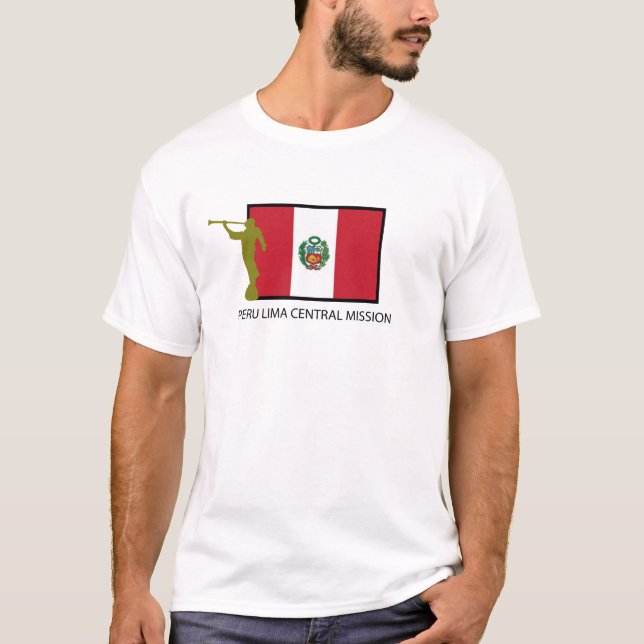 CAMISETA CTR DE LA MISIÓN LDS DE LOS CENTROS DE PERÚ LIMA (Anverso)