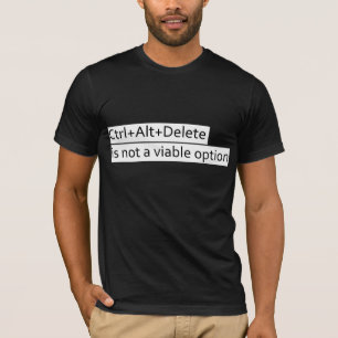 Camiseta Ctrl+alt+del