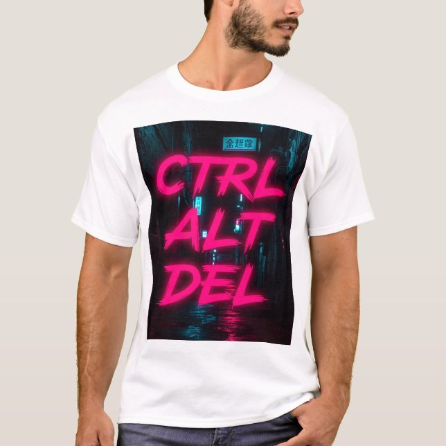 CAMISETA CTRL ALT DEL (Anverso)