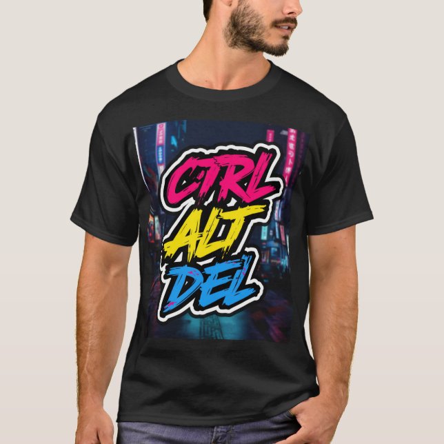 CAMISETA CTRL ALT DEL (Anverso)