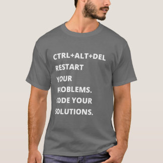 CAMISETA CTRL+ALT+SUPR