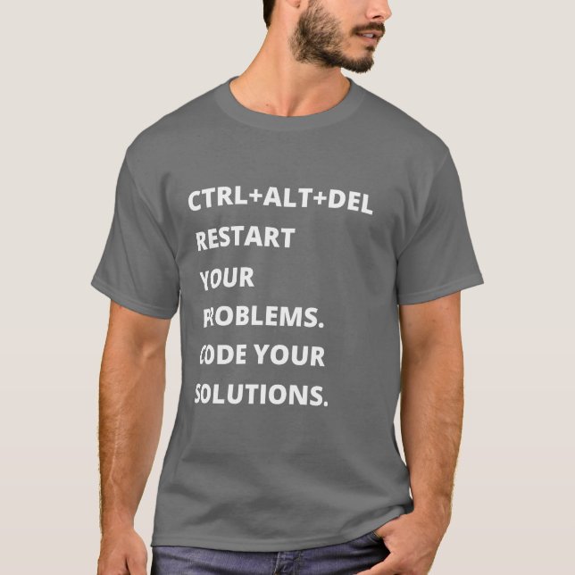 CAMISETA CTRL+ALT+SUPR (Anverso)