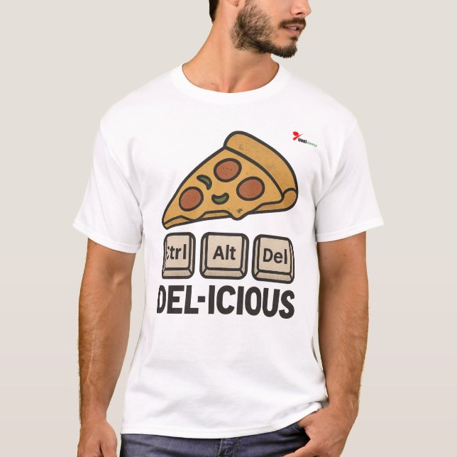 Camiseta Ctrl + Alt + Supr-icious (Anverso)