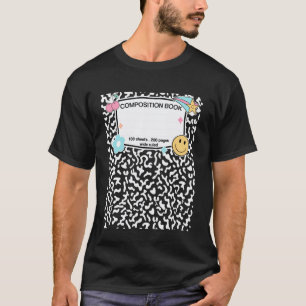 Camiseta Cuaderno de Composición para Profesores de Hallowe