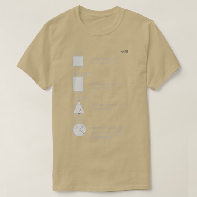Camiseta Cuadrada (Diseño del anverso)