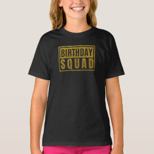 Camiseta Cuadrada de Cumpleaños