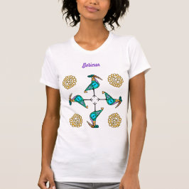 Camiseta cuadrada Taíno Bird
