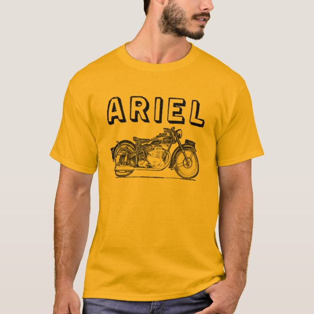 Camiseta Cuadrado cuatro de Ariel (Anverso)