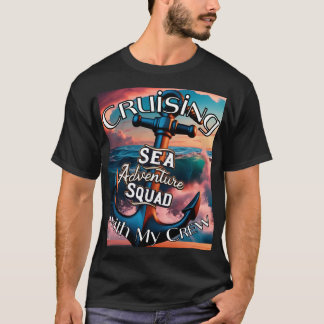 Camiseta Cuadrado de aventuras marítimas