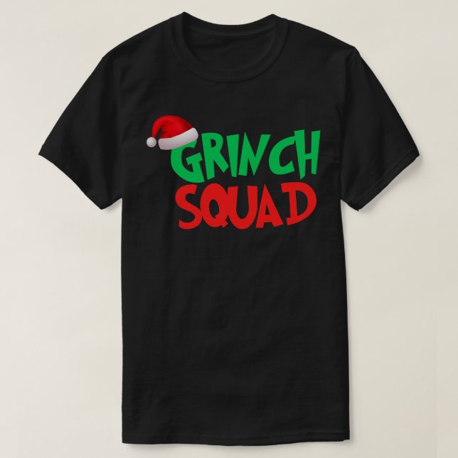 Camiseta Cuadrado de Grinch (Diseño del anverso)