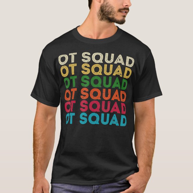 Camiseta Cuadrado de Terapia Ocupacional del Retiro Terapéu (Anverso)