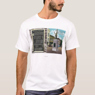 Camiseta Cuadrado del monumento y museo histórico de Erwin