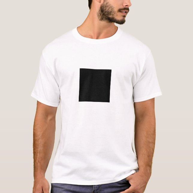 Camiseta Cuadrado negro (Anverso)