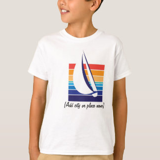 Camiseta Cuadrado_plantilla de color de bote