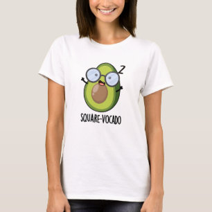 Camiseta Cuadrado-vocado Funny Aguacate Pun