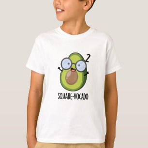 Camiseta Cuadrado-vocado Funny Aguacate Pun